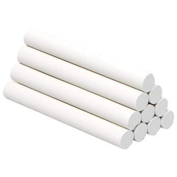 Dustless Natural Slate White Chalks For Writing, 50 Pcs Limestone Slate Pencils Chalk Full Size