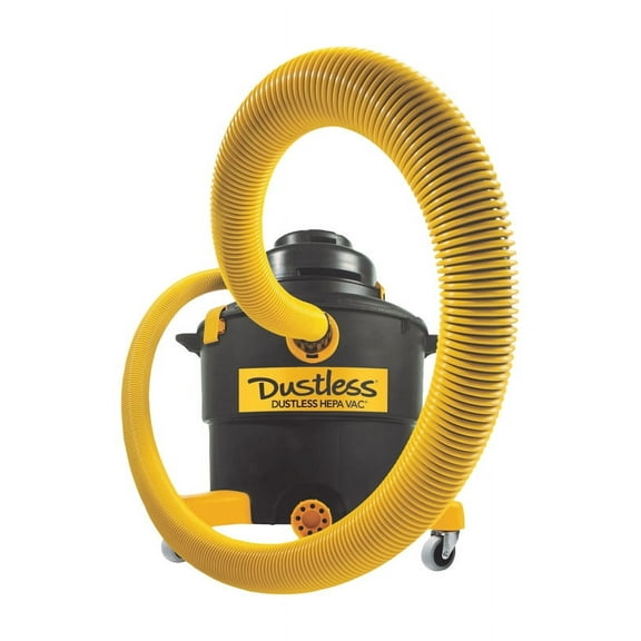 Dustless Technologies Dust Extractor,16 gal.,Plastic,131 cfm D1606