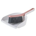 thumbnail image 1 of Dustpan and Brush Set for pet, Handheld Broom and Dustpan Set for Cleaning Cat Litter, Car, Small Spaces, Broom for Pet Hair, Liquid, Food, Pet Hair Removal for Dog, Cat, Rabbit (1Pack, Pink), 1 of 6
