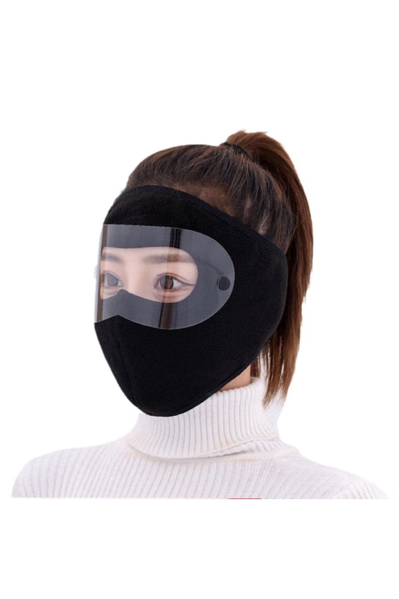 Dustproof Anti-fog Goggles Cycling Breathable Caps Masks Full Face Z1G6