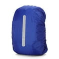thumbnail image 1 of Dustproof Backpack Rain Cover With 2 Adjustable Cross Buckle Strap Sport Supplies (Blue 60L), 1 of 8