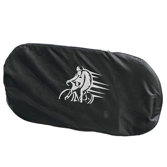 Dustproof Bike Chain Cover Waterproof Outdoor Bicycles Cover Bike Crankset Cover Polyester Bicycles Sprocket Protector