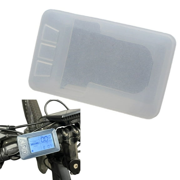 Dustproof Cover Electric Bike Display Weather Protection Soft And Stretch-Resistant Transparent Design Wear-Resistant Design