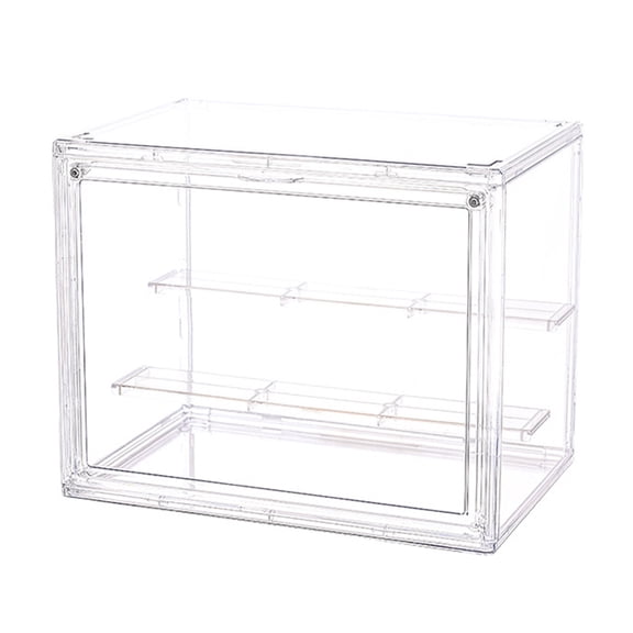 Dustproof Display Case for Collectible Action Figures And Toy Large Storage Organizers Box With PET Easy Assembly