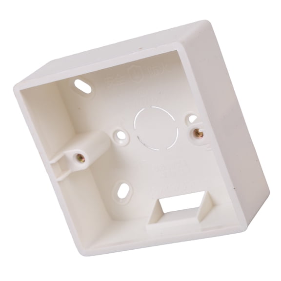 Dustproof Electrical Junctions Box Easily Mount Back Box Power Enclosures Plastomer Junctions Box Wall Plate Brackets