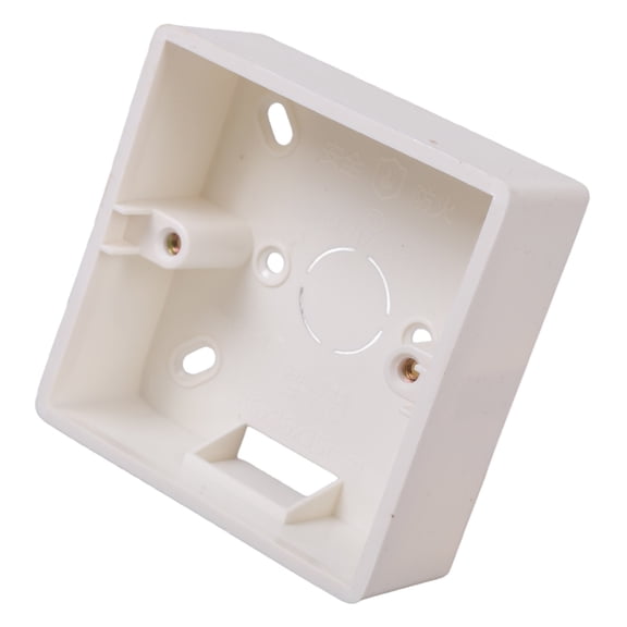 Dustproof Electrical Junctions Box Wall Plate Easily Mount Back Box Power Enclosures Electrical Power Back Box Enduring