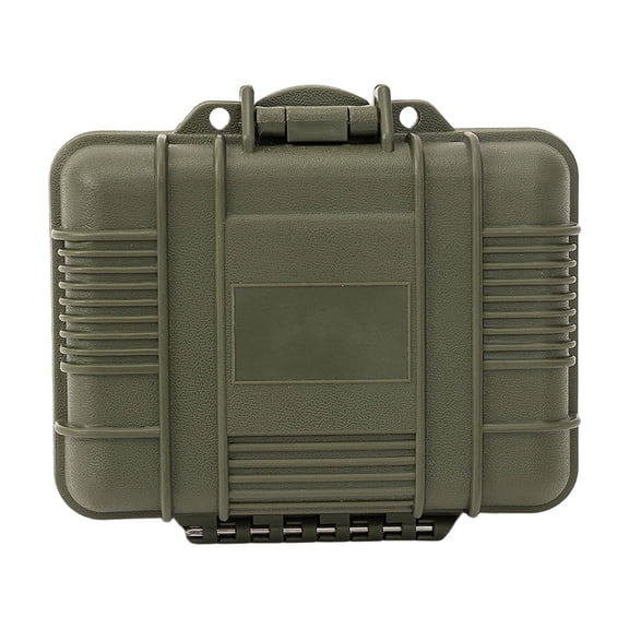 Dustproof Plastic Storage Box Container Organizers Case With Metal Hinges And Adjustable Spume Layer For Equipment Safety