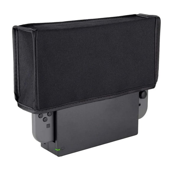 Dustproof Protective Shield for Switch OLED Console with Mesh Ventilation Anti-Scratch Design Case-Black
