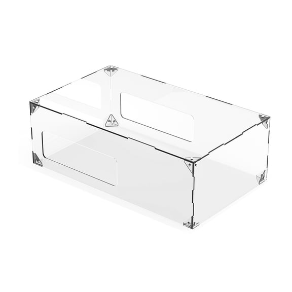 Dustproof Protective Cover Easy to Clean Clear Dust Cover Game Console Horizontal Display Shell