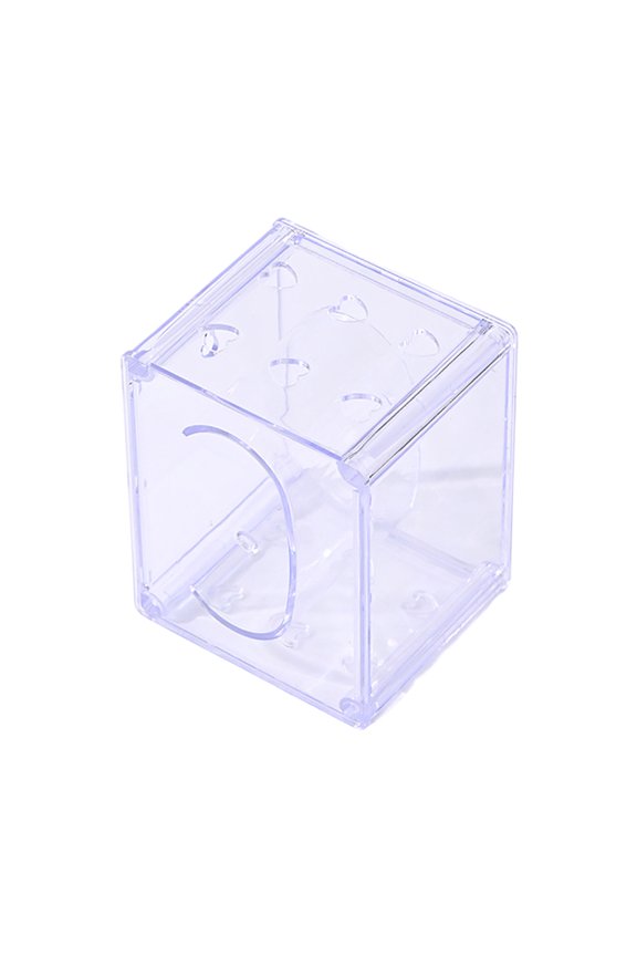 Dustproof Scratch Resistant Watch Display Box Transparents Wristwatch Organiser Convenient Jewelry Storage Container