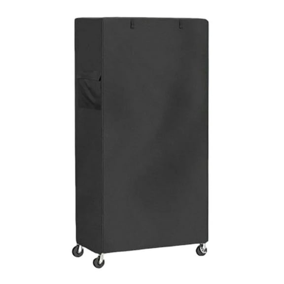Dustproof Shelf Cover Wire Shelf Cover For Shelving Units Moisture Protection Secure Fit Side Pockets For Garage Storage