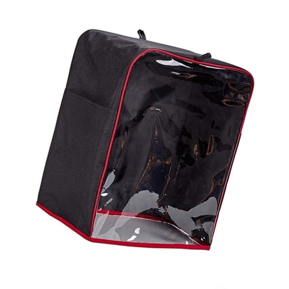 Dustproof Transparent Stand Mixer Storage Bag with Removable Hard Bottom Pad