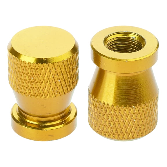 Dustproof Waterproof High Visibility Motorcycle Wheel Tire Valves Caps, Enhancing Safety Styles with Simple Installation