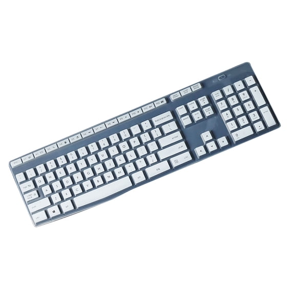 Dustproof Waterproof Silicone Keyboard Covers Skin Protectors for MK345 K345 Wireless Keyboard Accessories