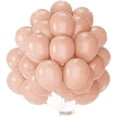 thumbnail image 1 of Dusty Pink Balloons 50 pcs 12 Inch Blush Pink Dusty Rose Latex Helium Balloons for Baby Shower Bridal Shower Gender Reveal Boho Theme Princess Birthday Party Decorations Pink-F07, 1 of 14