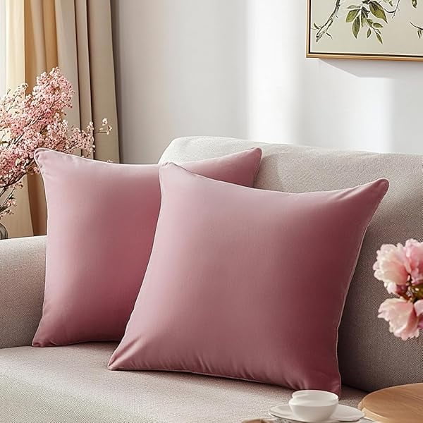 Living Room Dusty Rose Accent Pillows Dusty Pink Pillow Cover S
