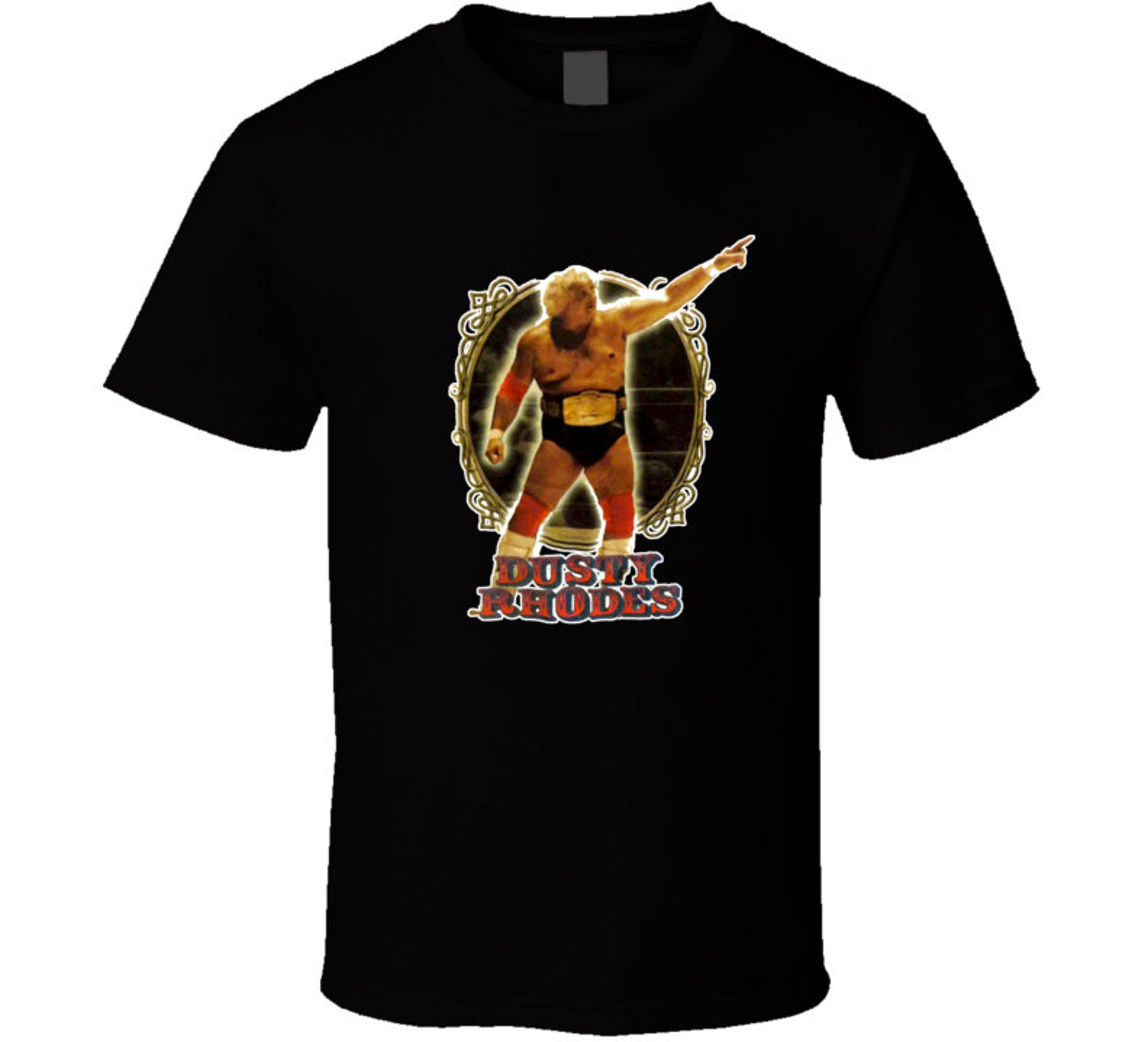 Dusty Rhodes Retro Wrestling Legend Icon T Shirt - Walmart.com
