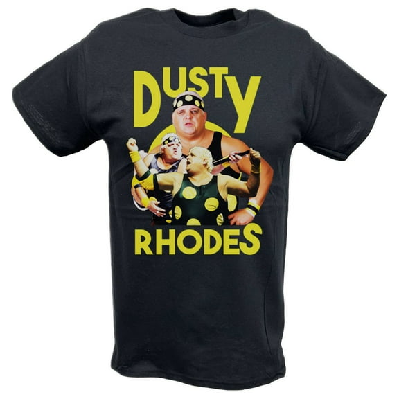 Dusty Rhodes Yellow Polka Dot T-shirt