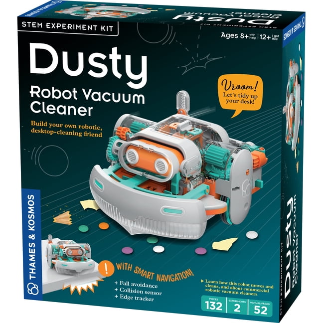 Dusty - Robot Vacuum Cleaner, (Hardcover)