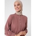 thumbnail image 1 of Dusty Rose - Button Collar - Tunic - Refka, 1 of 7
