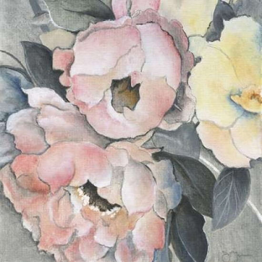 Dusty Rose Canvas Art - Tava Studios (24 x 24)