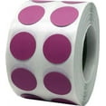 thumbnail image 1 of Dusty Rose Circle Dot Stickers | 0.5" Inch Round | 1000 Pack, 1 of 3