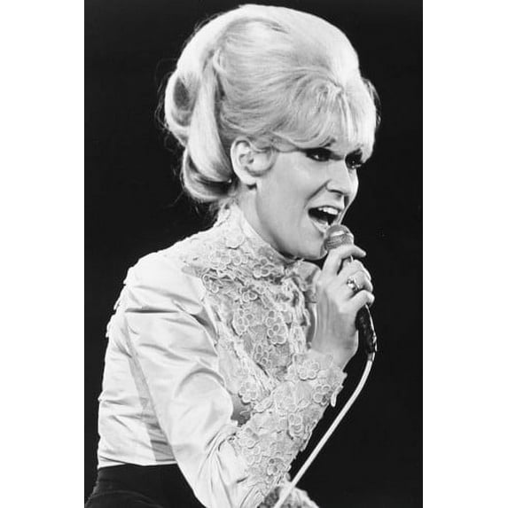 Dusty Springfield Concert 1960's B&W 24X36 Poster