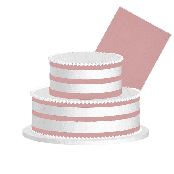 Dusty pink Edible Frosting Sheet Premium Icing Sheet for Cakes, Cupcakes, Cookies & Dessert Decorating