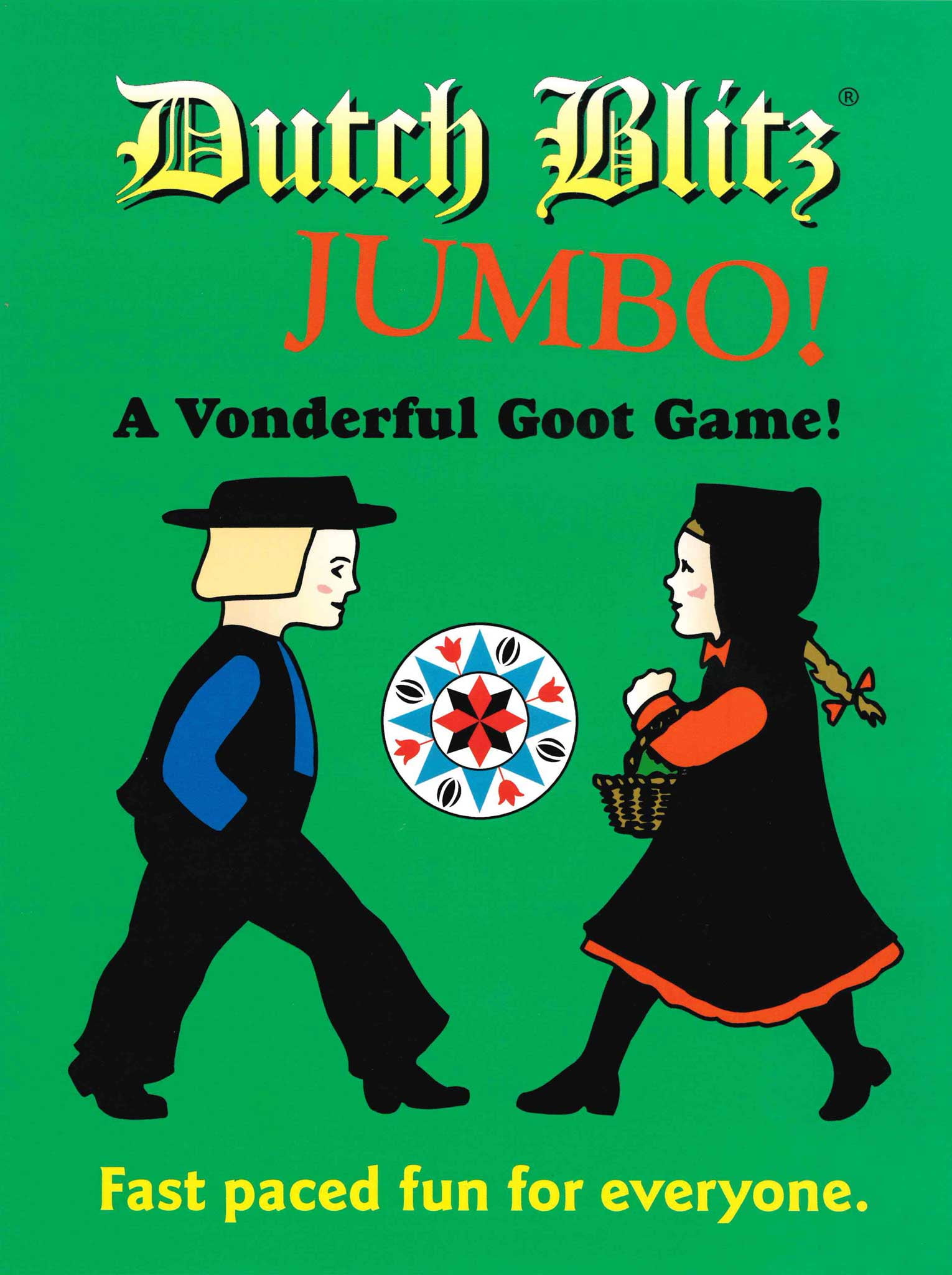 Jumbo Dutch Blitz Lawn Game | 9" x 13" Cards