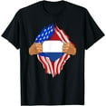 thumbnail image 1 of Dutch Blood Inside Me | The Netherlands Flag Gift T-Shirt, 1 of 4