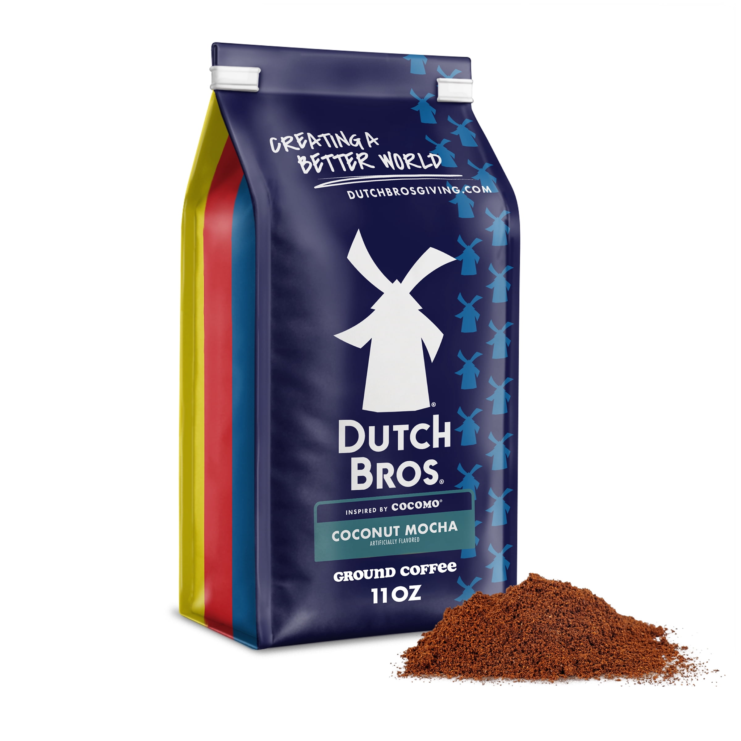Dutch Bros® Coconut Mocha Ground Flavored Coffee Inspired by Cocomo®, Bagged 11oz