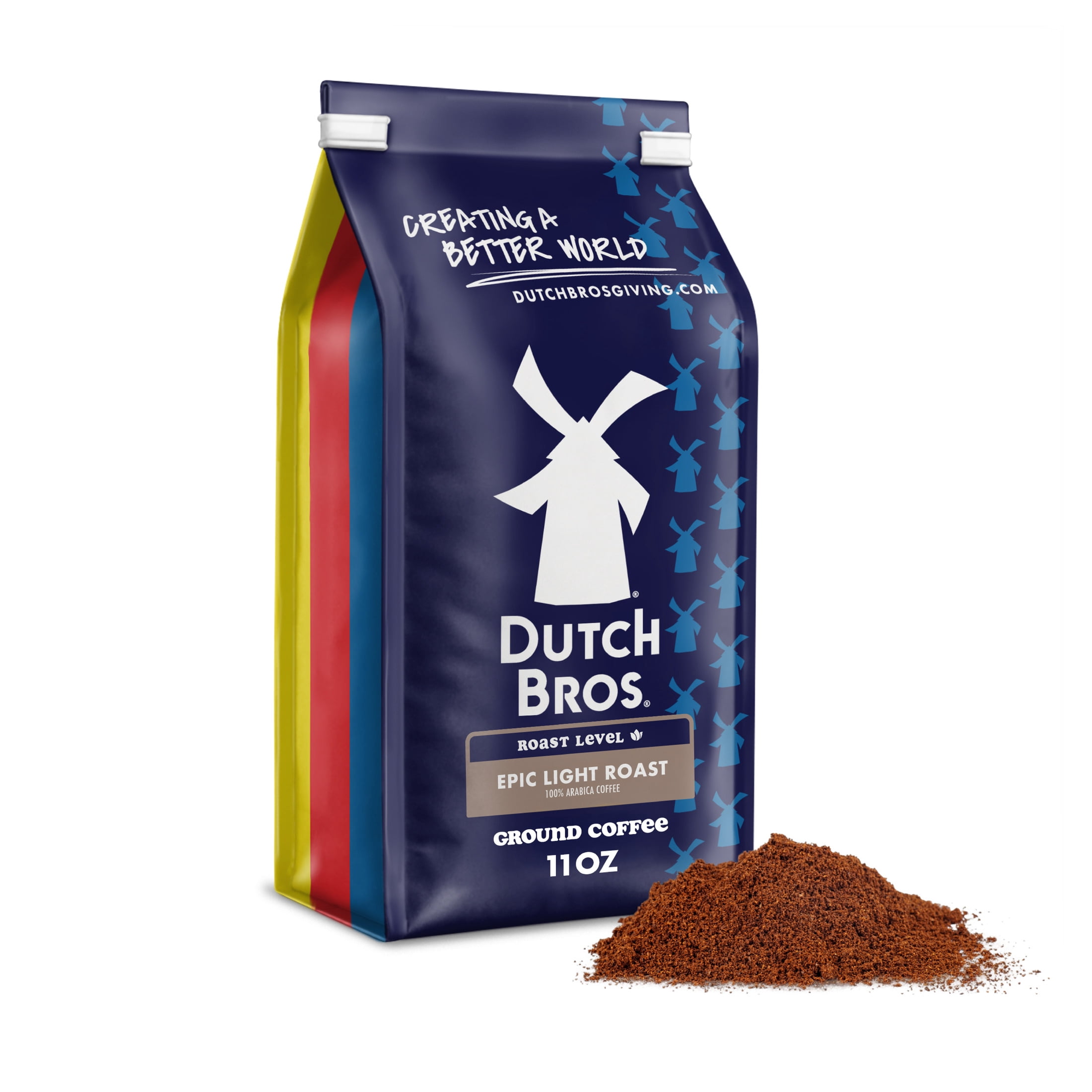 Dutch Bros® Epic Light Roast, Ground Coffee, Bagged 11oz