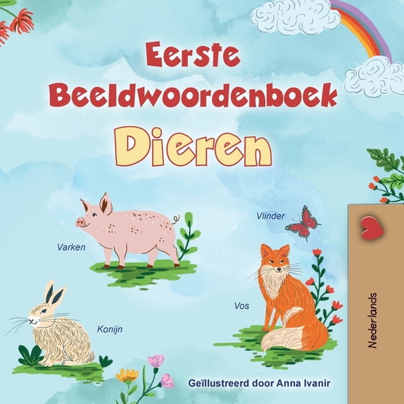Dutch Collection First Picture Dictionary - Animals (Dutch Children's Book), (Paperback)