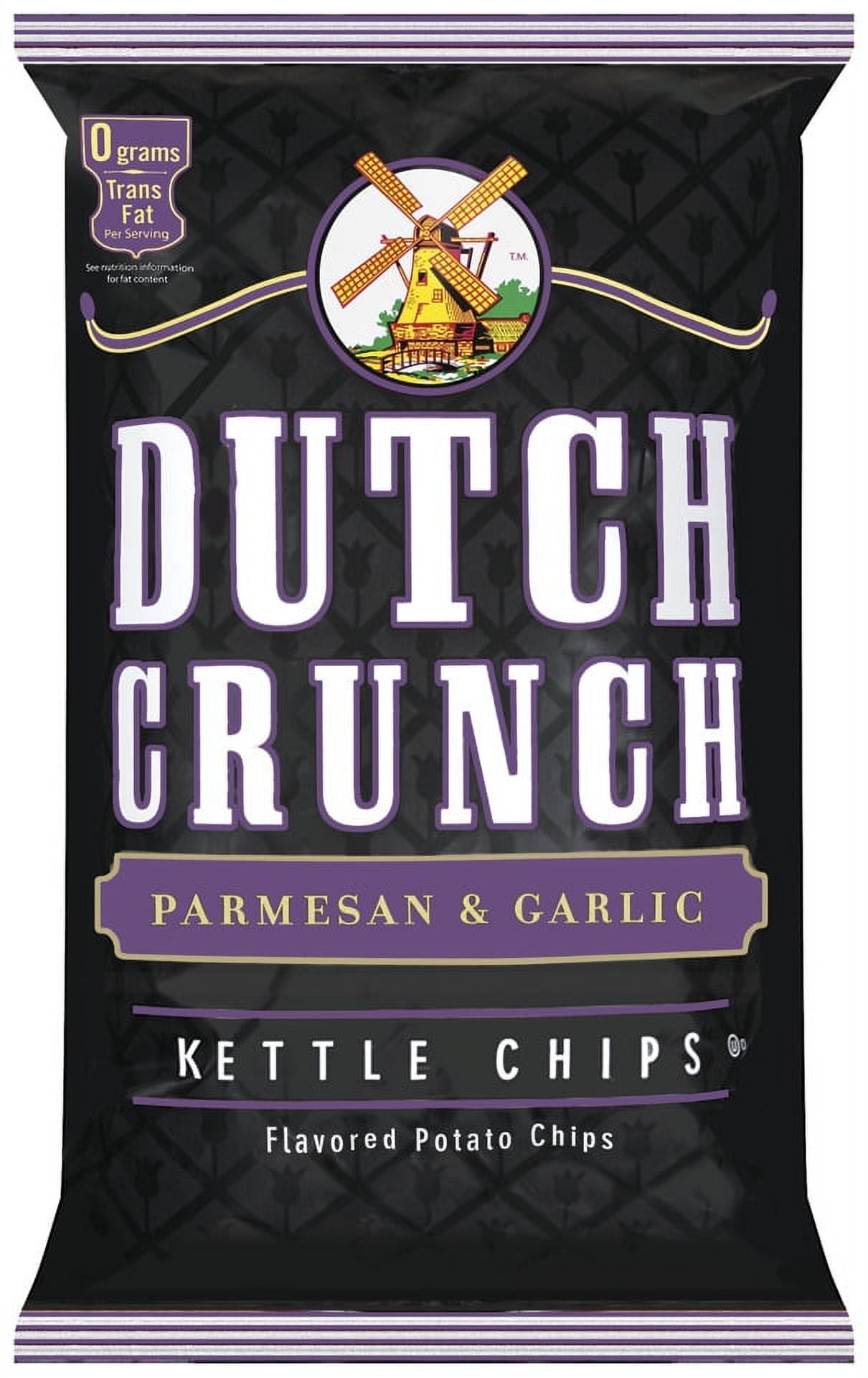 Dutch Crunch Parmesan & Garlic Kettle Cooked Potato Chips, 9 Oz