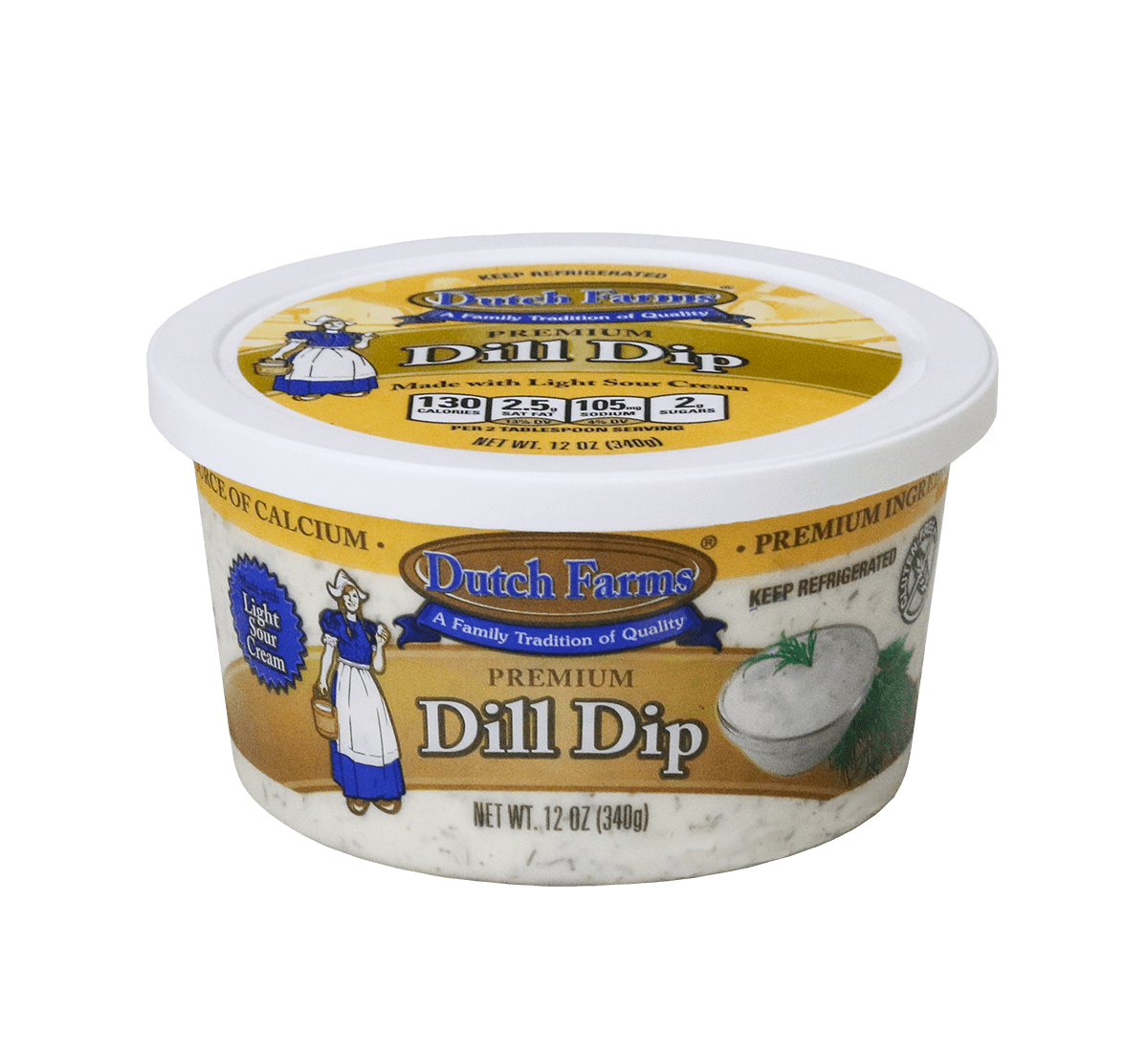 Dutch Farms Dill Dip, 12 oz