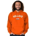 thumbnail image 1 of Dutch Flag Holland Soccer Fan Pride Hoodie Sweatshirt Women Men Brisco Brands S, 1 of 5