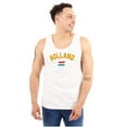 thumbnail image 1 of Dutch Flag Holland Soccer Fan Pride Tank Top T Shirts Men Women Brisco Brands S, 1 of 5