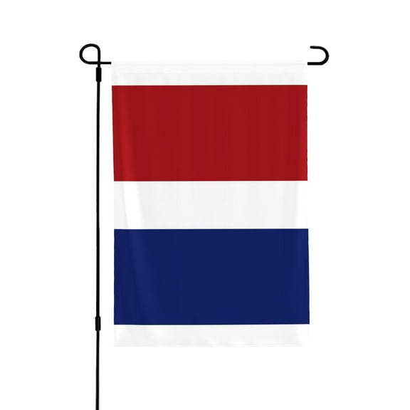 Dutch Flag House Flag Double Side Garden Flag For Outside Room House Yard Indoor 28" X 40"