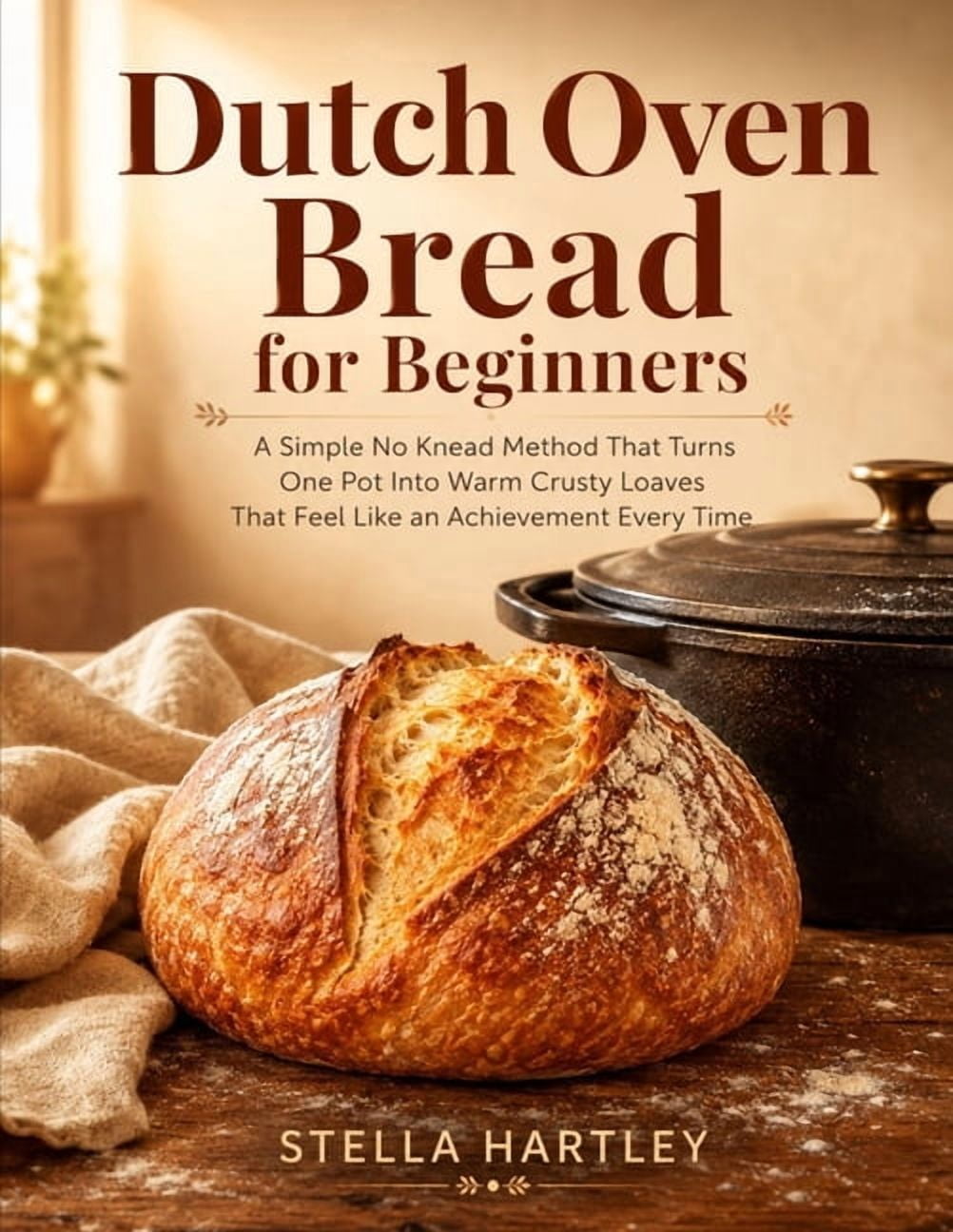 Dutch Oven Bread for Beginners: A Simple No Knead Method That Turns One Pot Into Warm Crusty Loaves That Feel Like an Ac, (Paperback)
