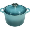 Dutch Oven Pot with Lid 2.8 qt Cast Iron Dutch Oven for Bread Baking