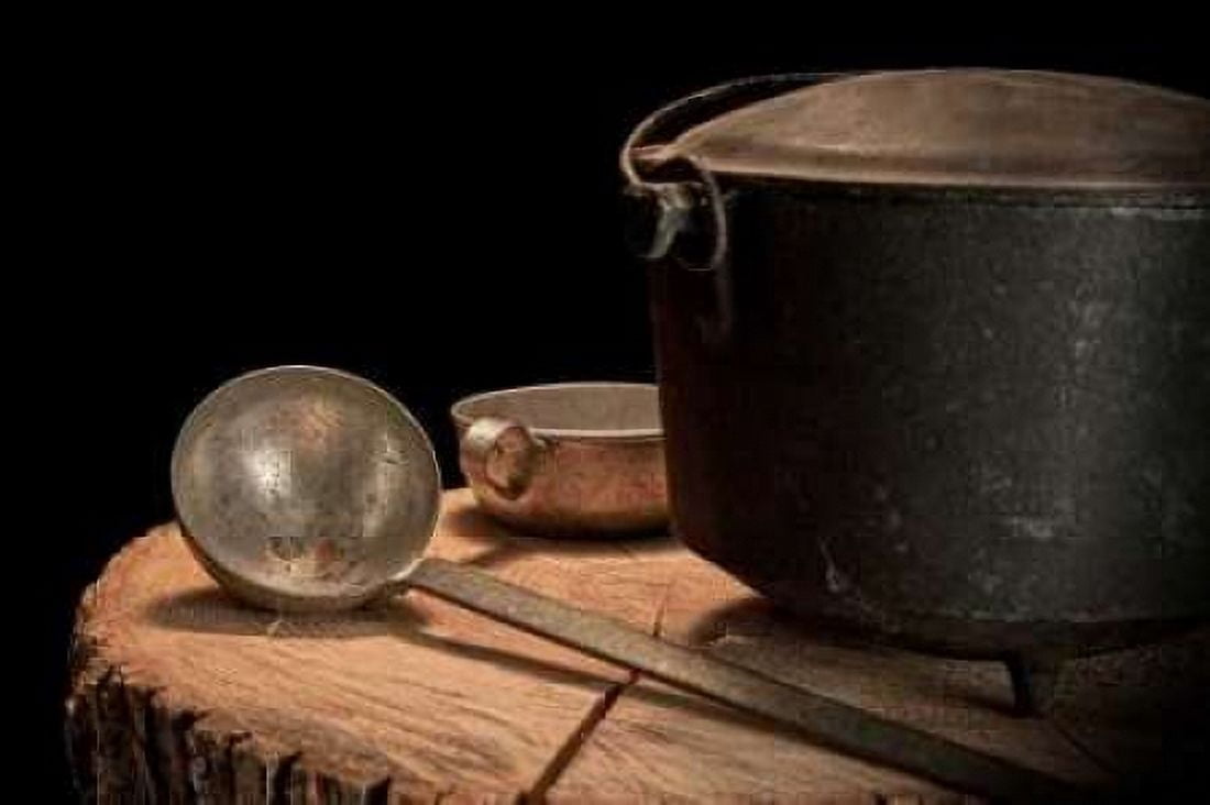Dutch Oven and Ladle Canvas Art - C Thomas McNemar (24 x 36)