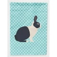 thumbnail image 1 of Dutch Rabbit Blue Check Flag Canvas House Size, 1 of 4