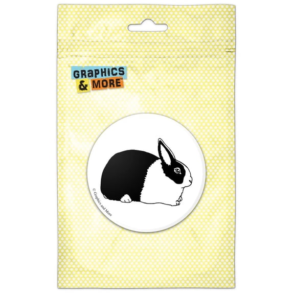 Dutch Rabbit Refrigerator Button Magnet