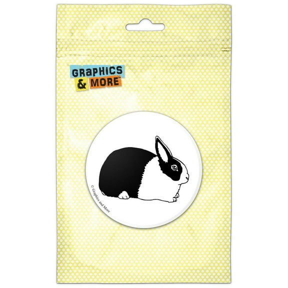 Dutch Rabbit Refrigerator Button Magnet