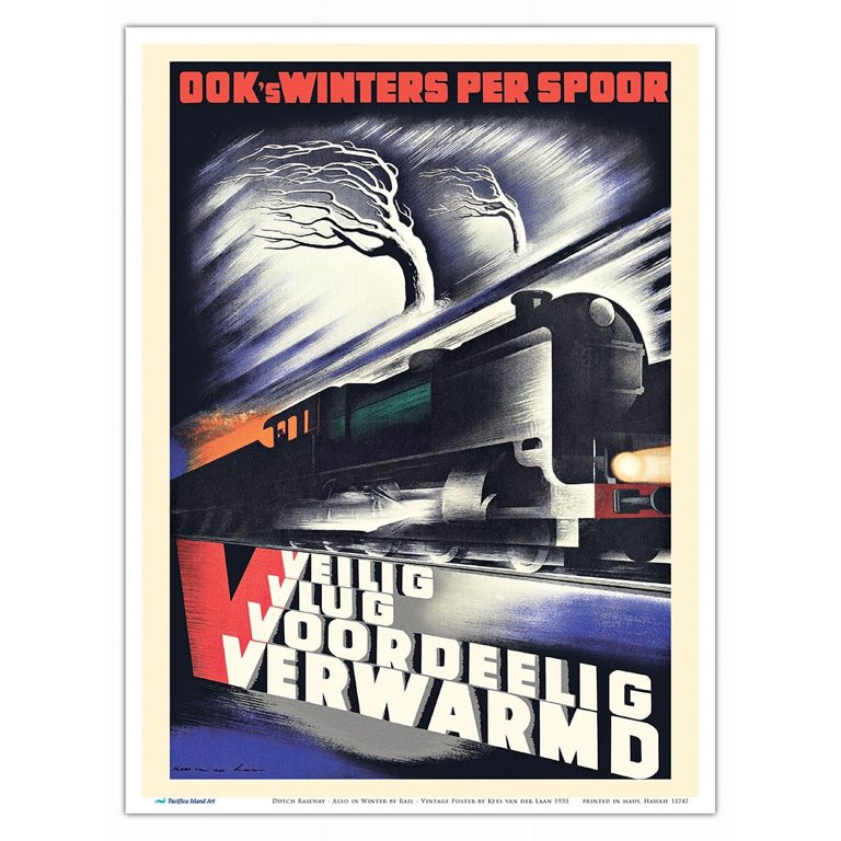 vintage rail posters