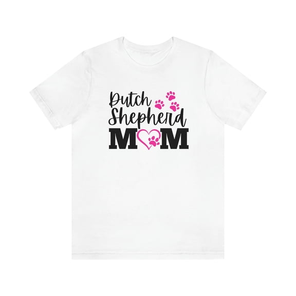 Dutch Shepherd Mom Women's T-Shirt, Dutchie Mom, Dutch Shepherd Mama Top