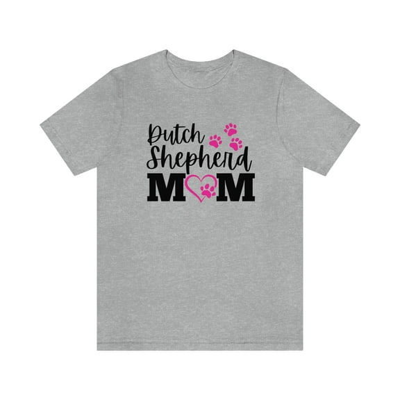 Dutch Shepherd Mom Women's T-Shirt, Dutchie Mom, Dutch Shepherd Mama Top