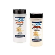 Dutch Value Popcorn Salt- Two 16 oz. Bottles (Variety Pack)