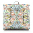 thumbnail image 1 of Dutch Velvet Yoga Cushion 22 Inch Square, Boho Meditation Pillow for Floor Relaxation and Reading, 1 of 7