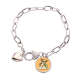 thumbnail image 1 of Dutch Windll Landscape Birthday Heart Chain Bracelet Jewelry Charm Fashion, 1 of 3